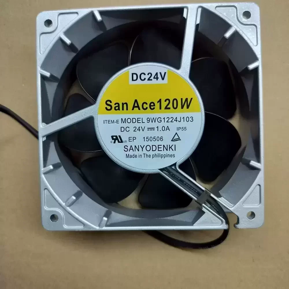 9WG1224J103 Sanyo Denki 24VDC 120mm IP55 Axial Fan