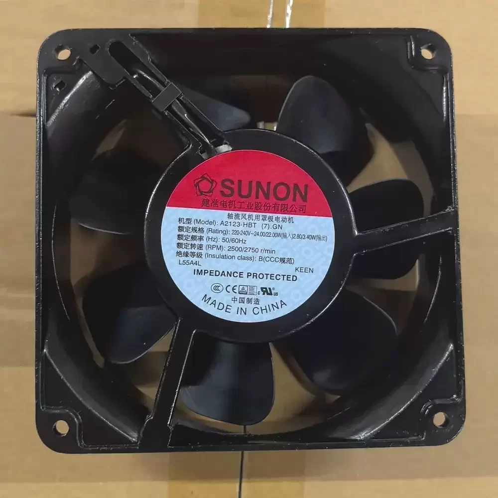 A2123-HBT.(7).GN Sunon 220-240VAC 120x120x38mm Axial Fan