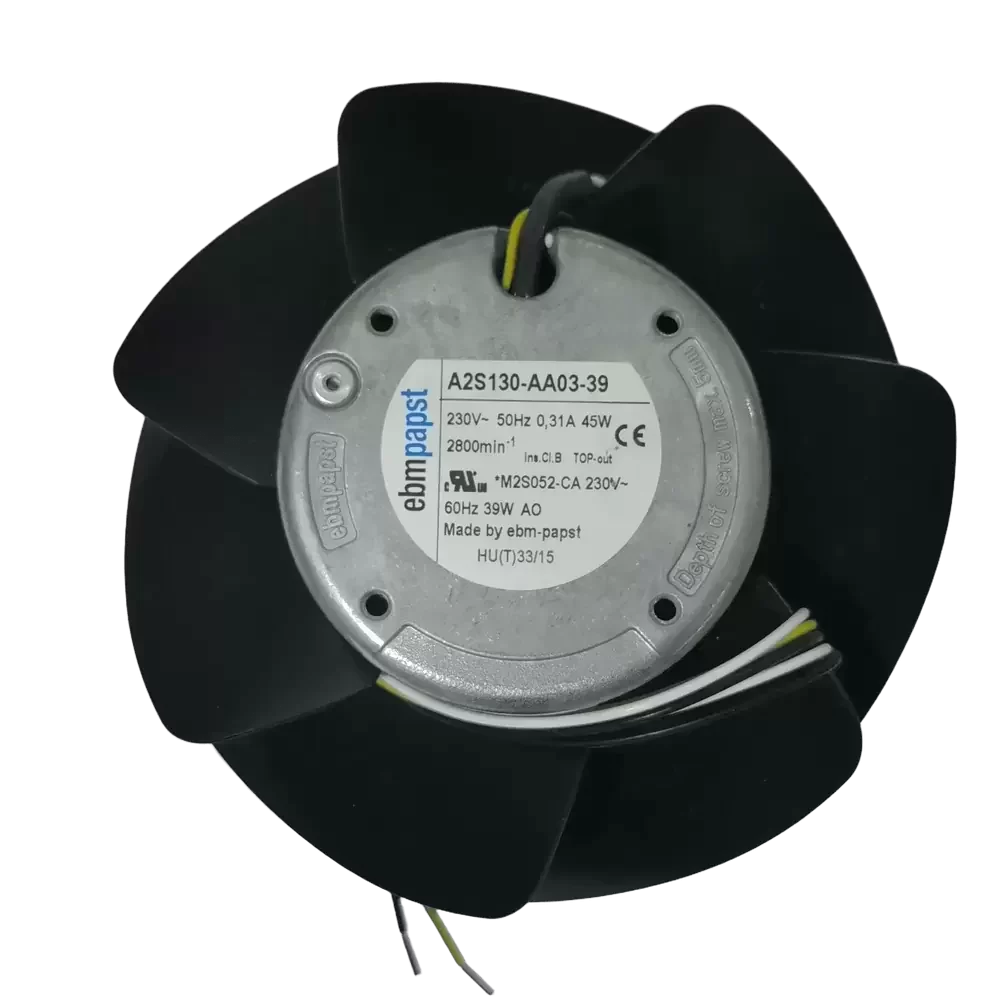 A2S130-AA03-39 ebmpapst 230VAC 130mm AC Axial Fan