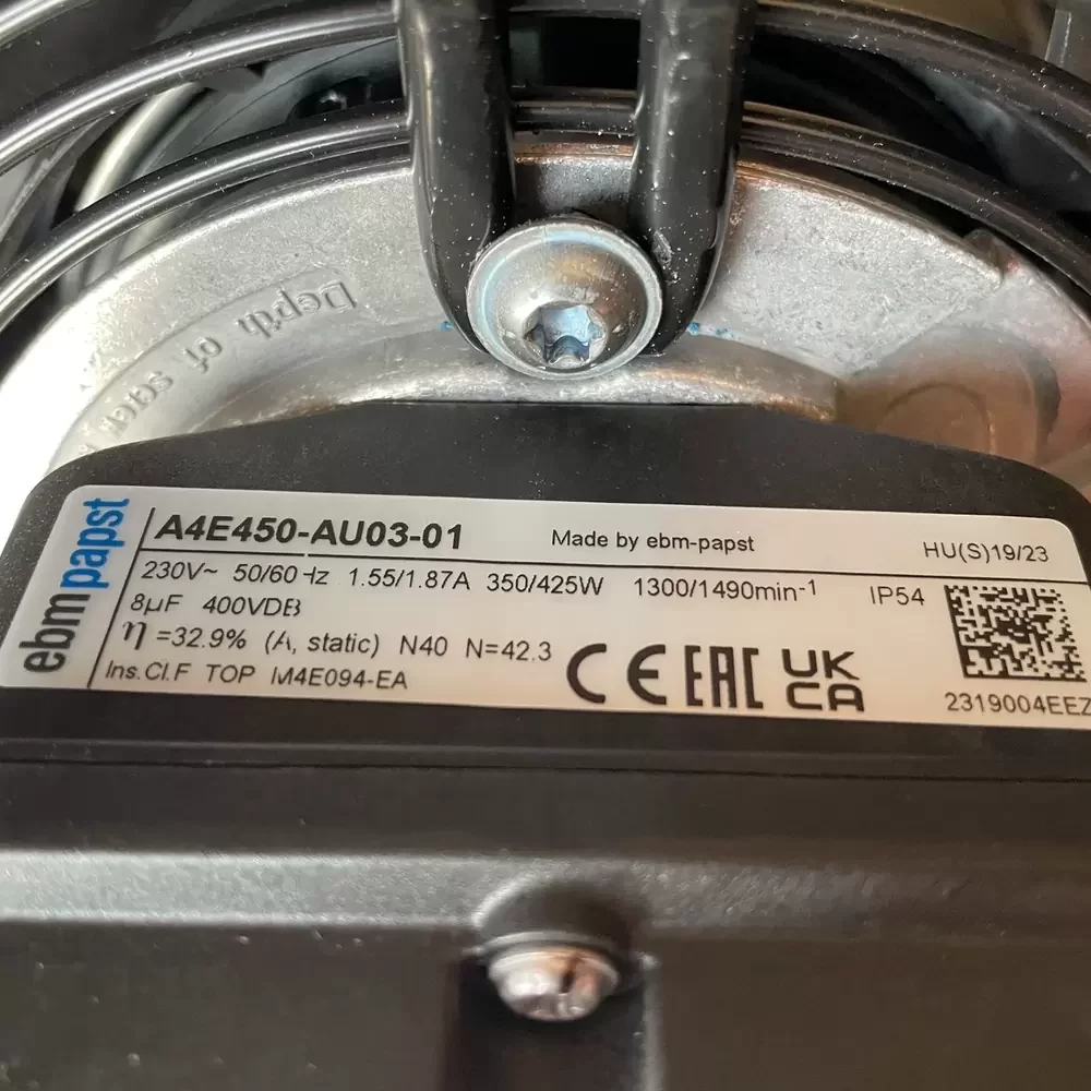 A4E450-AU03-01 ebm-papst 230VAC 450mm IP54 Axial Fan