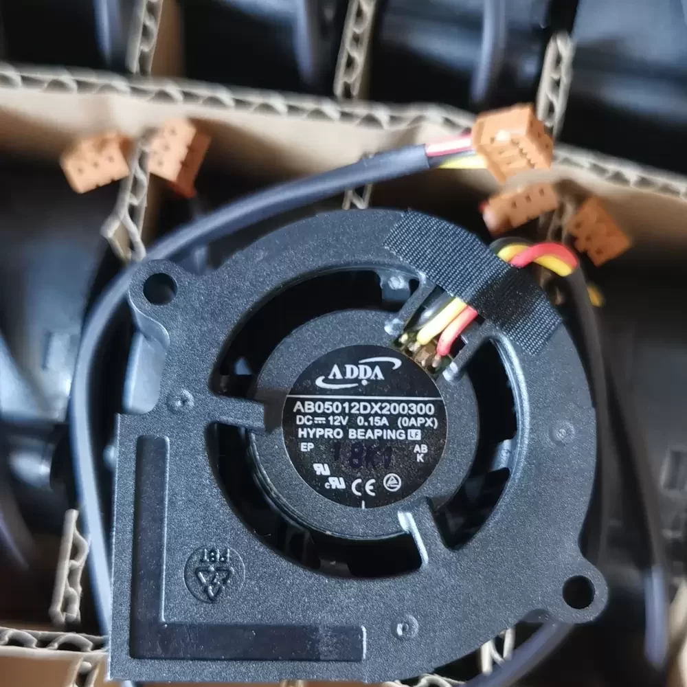 AB05012DX200300 ADDA 12VDC 50x50x20mm Projector Blower Fan