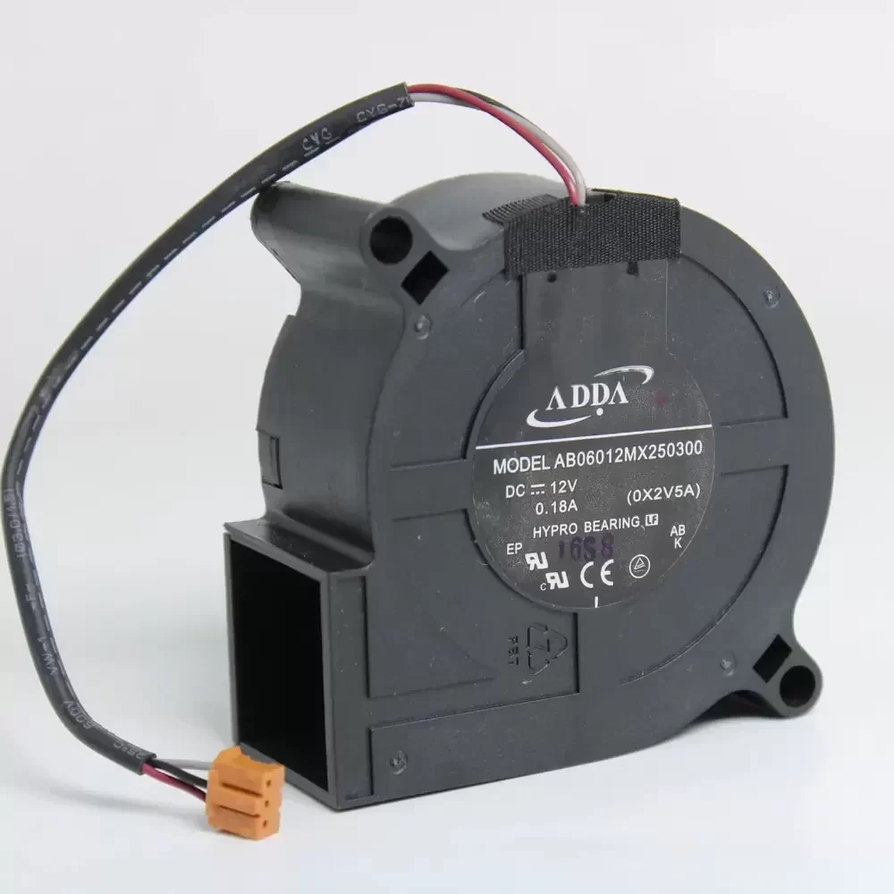 AB06012MX250300 ADDA 12VDC 60x60x25mm Projector Blower Fan