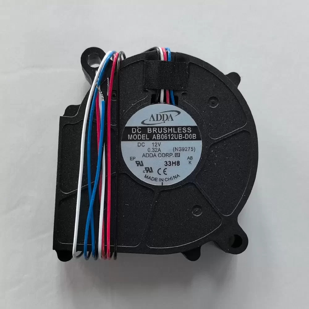 AB06012UB-D0B ADDA 12VDC 60x60x15mm PWM Blower Fan