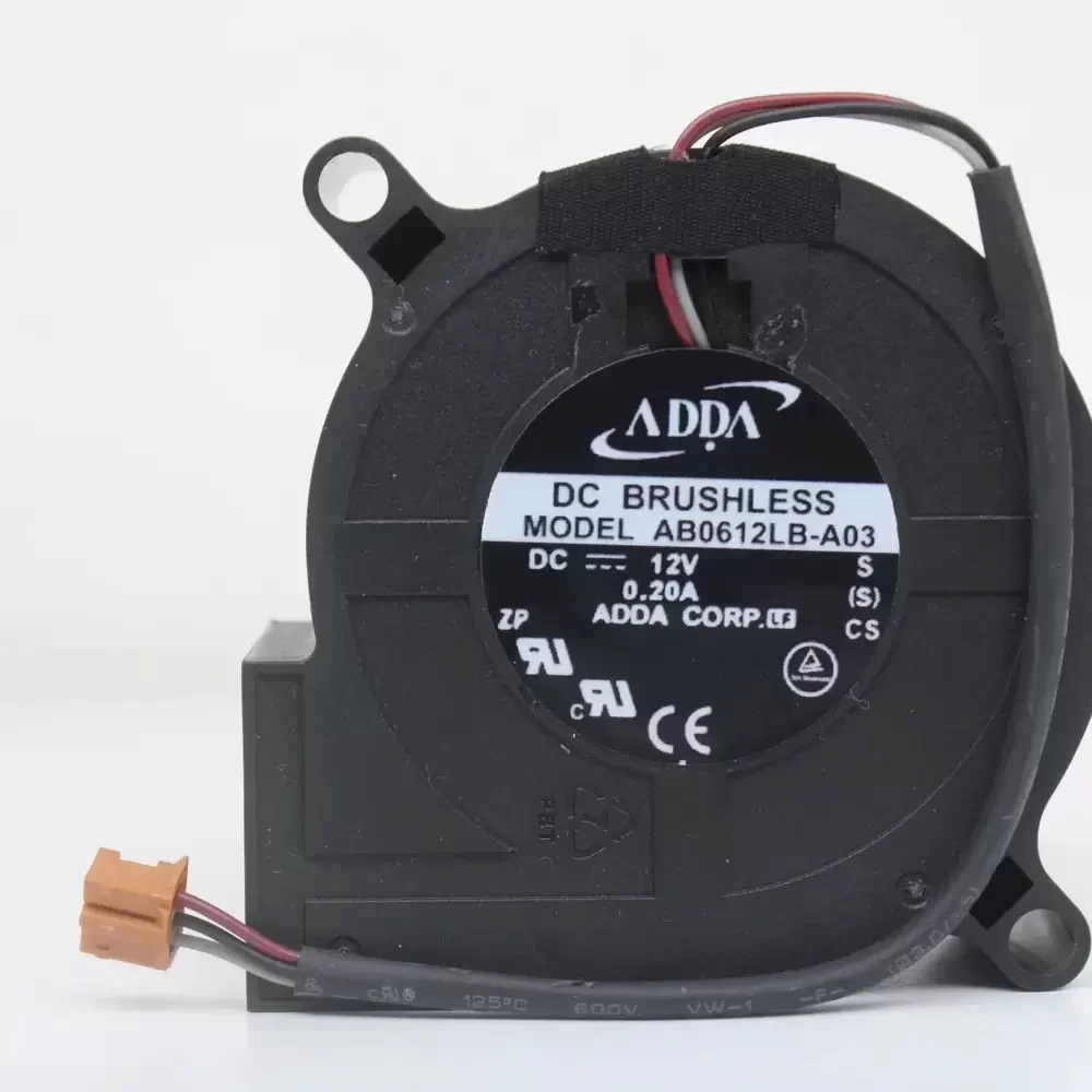 AB0612LB-A03 ADDA 12VDC 60mm DC Centrifugal Blower Fan