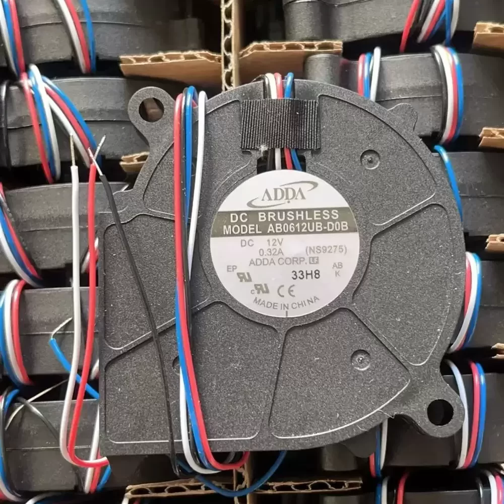 AB0612UB-DOB ADDA 12VDC 60mm Centrifugal Blower Fan