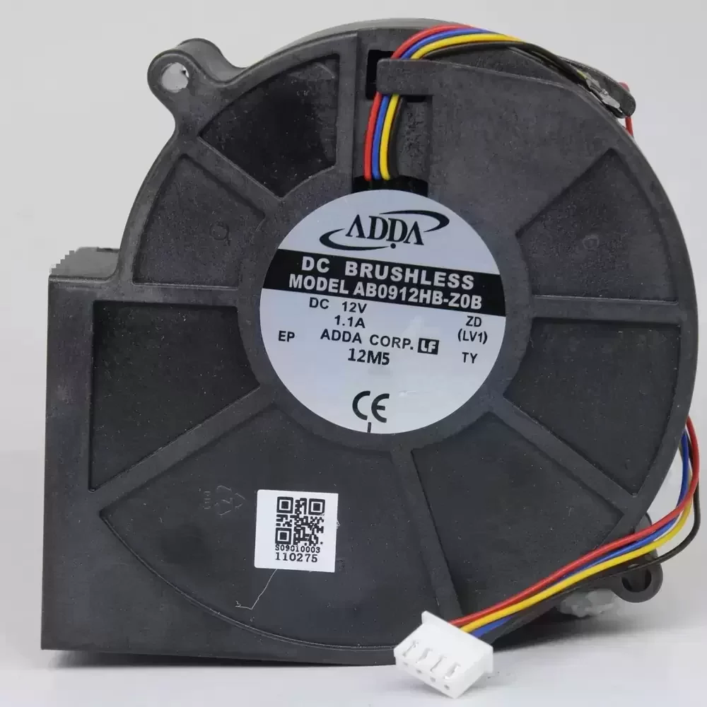 AB0912HB-Z0B ADDA 12VDC 97x97x33mm 4-Wire Blower Fan