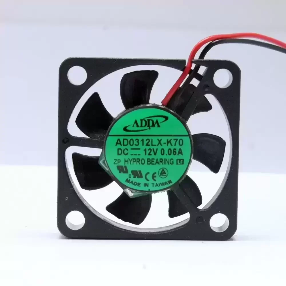 AD0312LX-K70 ADDA 12VDC 30x30x10mm Hypro Axial Fan