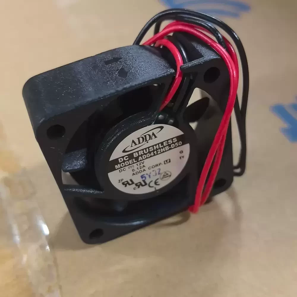 AD0412HB-D50 ADDA 12VDC 40x40x15mm Low Noise Axial Fan AD0412HB-D50 ADDA 12VDC 40x40x15mm Low Noise Axial Fan