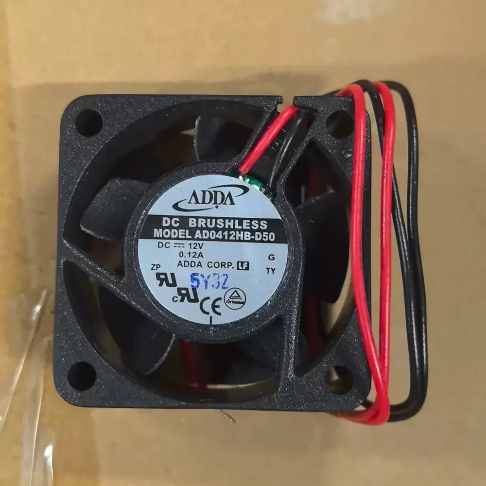 AD0412HB-D50 ADDA 12VDC 40x40x15mm Low Noise Axial Fan