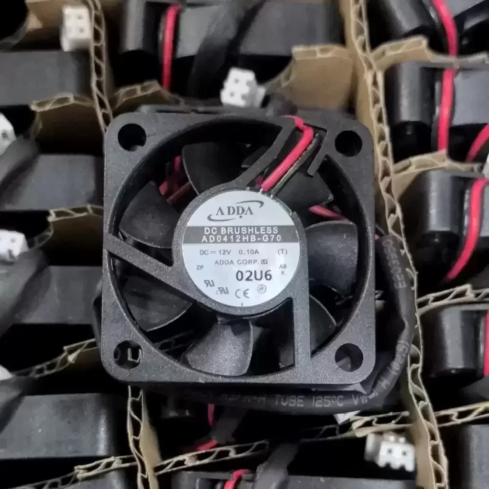 AD0412HB-G70GL ADDA 12VDC 40x40x10mm 2-Wire Axial Fan