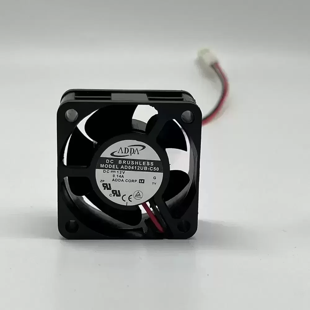 AD0412UB-C50 ADDA 12VDC 40x40x20mm 0.14A Axial Fan