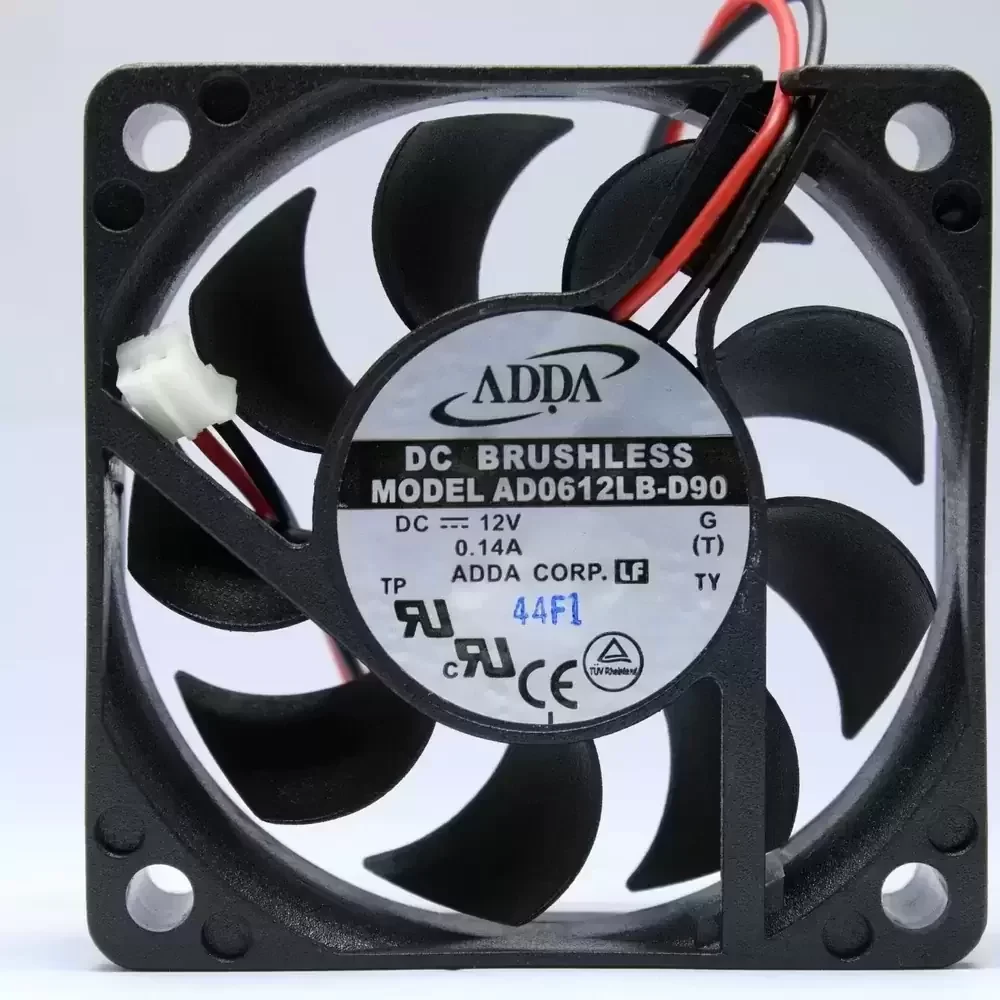 AD0612LB-D90 ADDA 12VDC 60x60x15mm Axial Cooling Fan
