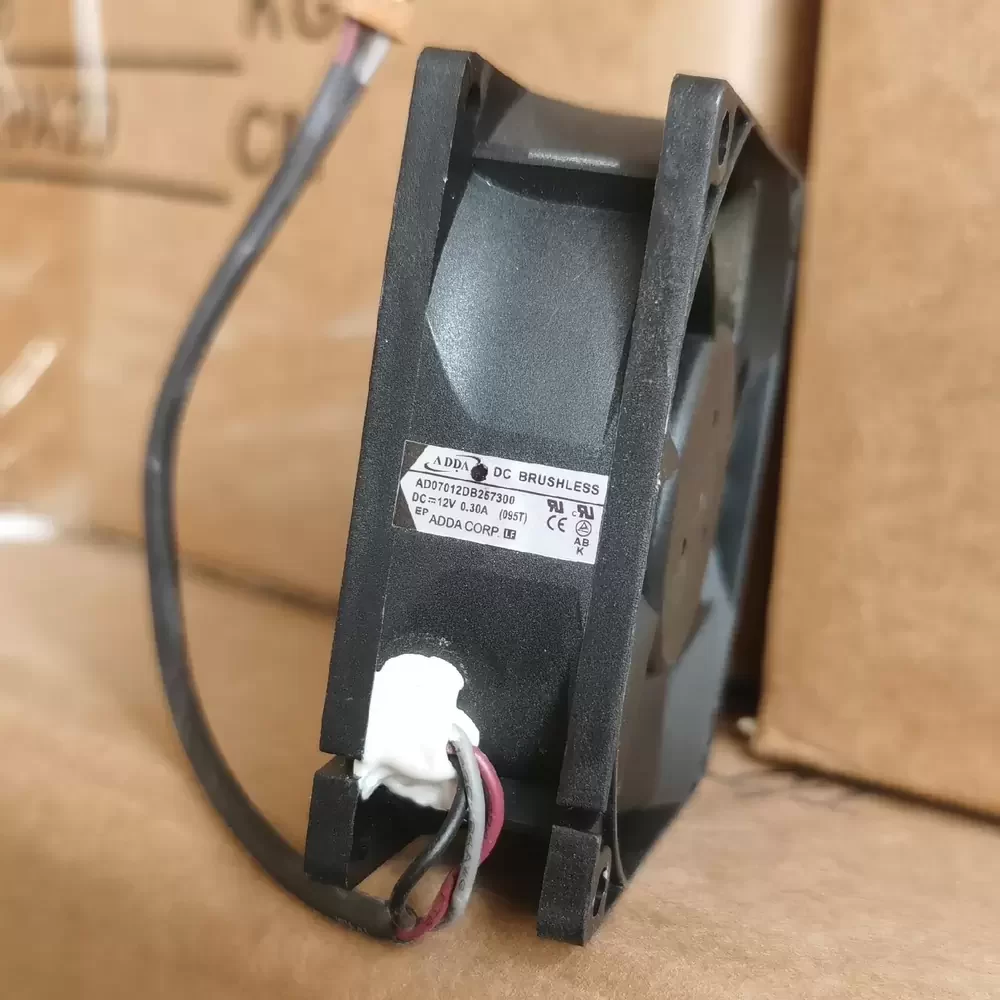 AD07012DB257300 ADDA 12VDC 70x70x25mm Projector Axial Fan