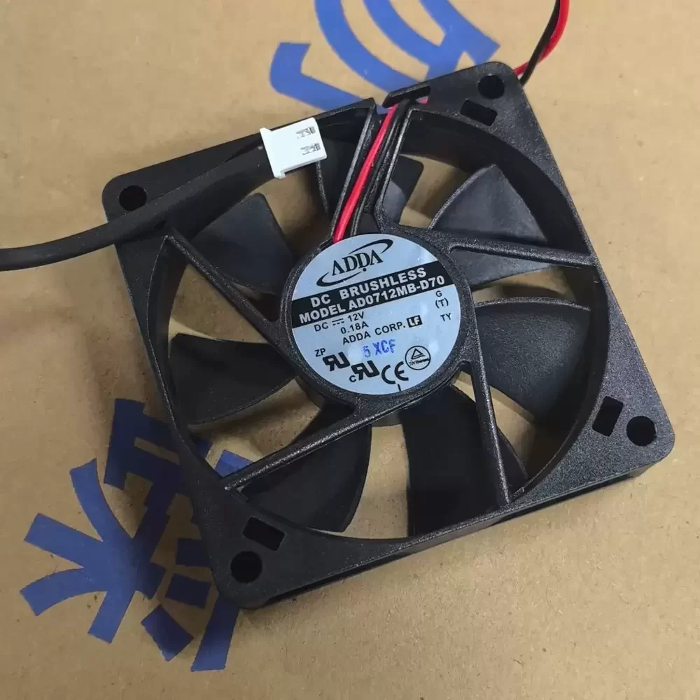AD0712MB-D70 ADDA 12VDC 70x70x15mm 2-Wire Axial Fan