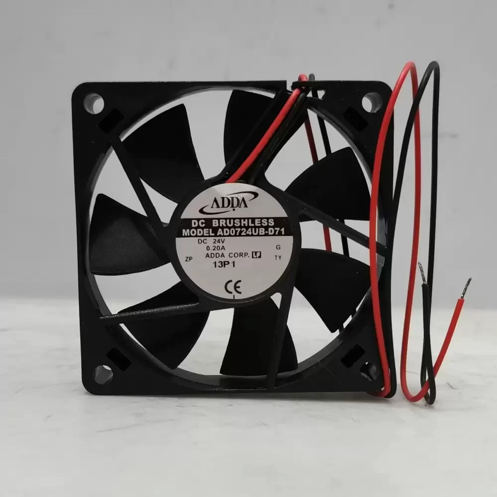 AD0724UB-D71 ADDA 24VDC 70x70x15mm 2-Wire Axial Fan