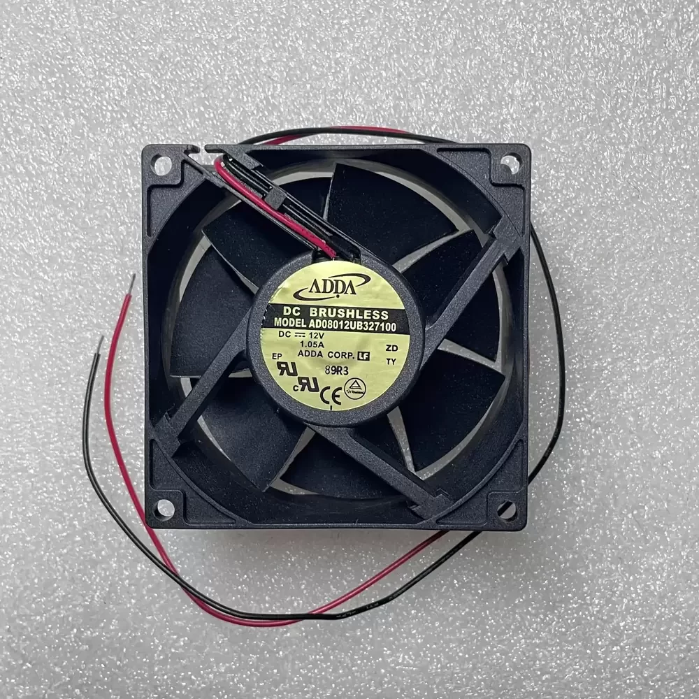 AD08012UB327100 ADDA 12VDC 80x80x32mm DC Axial Fan