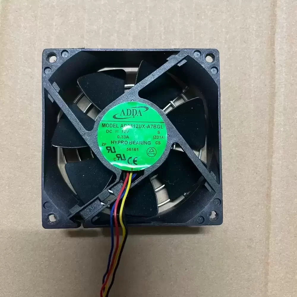 AD0812UX-A7BGL ADDA 12VDC 80x80x25mm 0.33A Axial Fan