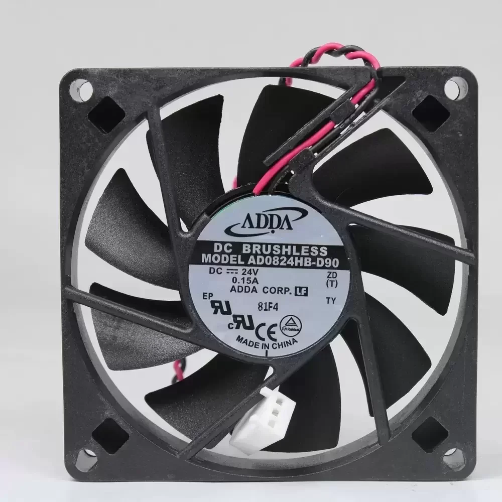 AD0824HB-D90 ADDA 24VDC 80x80x20mm Axial Cooling Fan