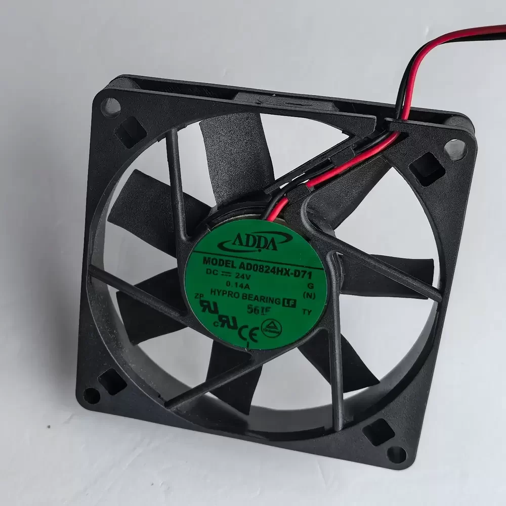 AD0824HX-D71 ADDA 24VDC 80x80x15mm Hypro Axial Fan AD0824HX-D71 ADDA 24VDC 80x80x15mm Hypro Axial Fan