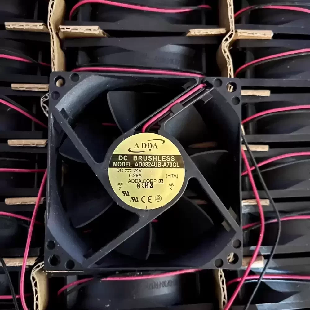 AD0824UB-A70GL ADDA 24VDC 80x80x25mm DC Axial Fan