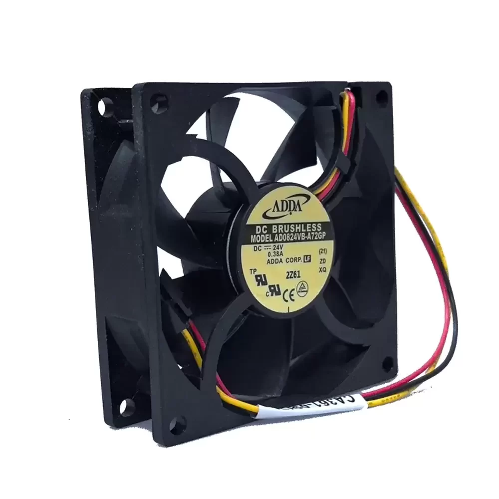 AD0824VB-A72GP ADDA 24VDC 80x80x25mm Alarm Signal Axial Fan