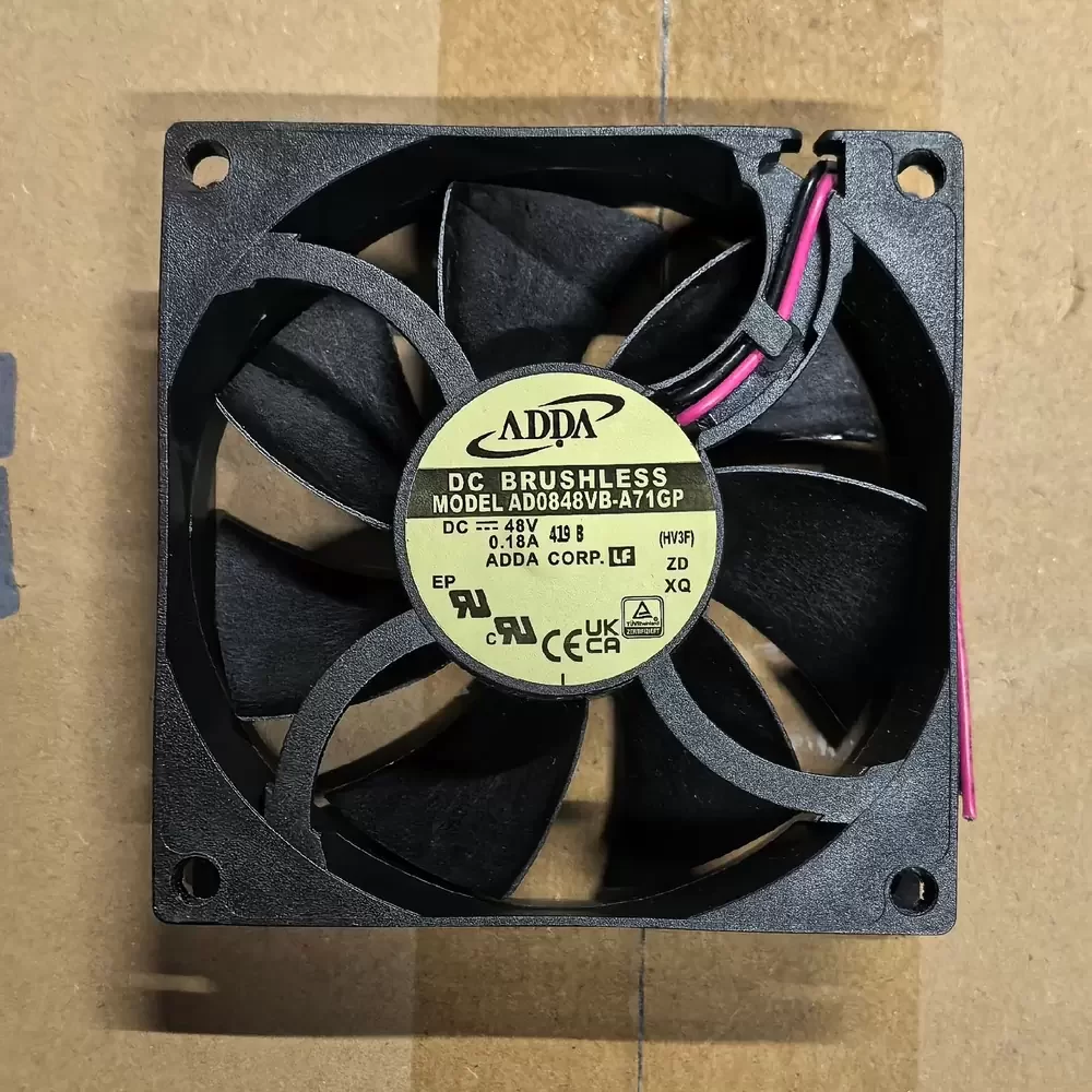 AD0848VB-A71GP ADDA 48VDC 80x80x25mm 0.18A Axial Fan