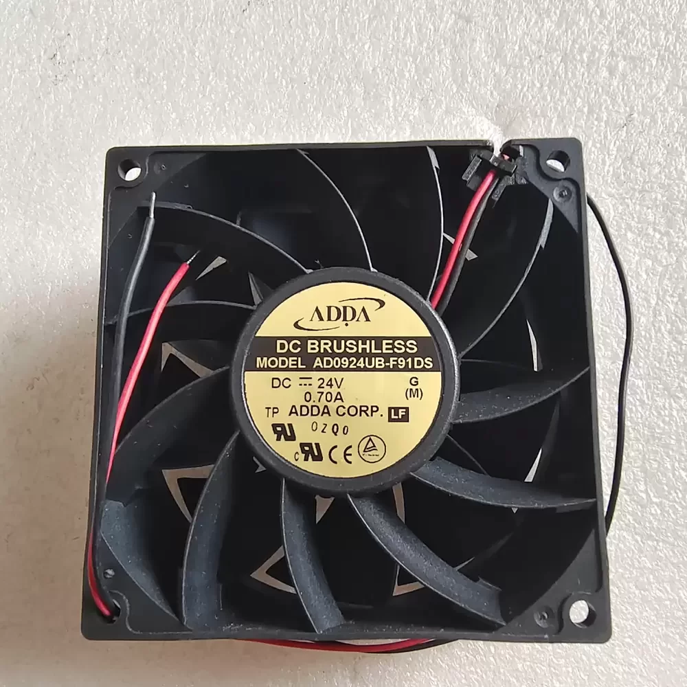 AD0924UB-F91DS ADDA 24VDC 92x92x38mm 0.70A Axial Fan