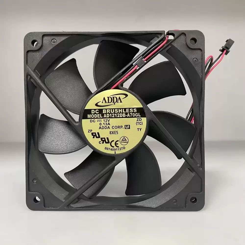 AD1212DB-A70GL ADDA 12VDC 120x120x25mm Low Noise Axial Fan