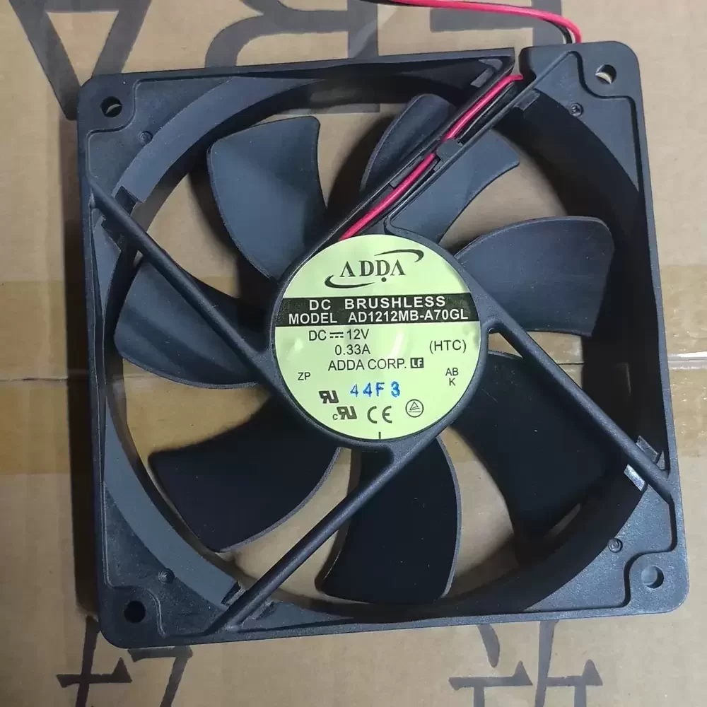AD1212MB-A70GL ADDA 12VDC 120x120x25mm Brushless Axial Fan
