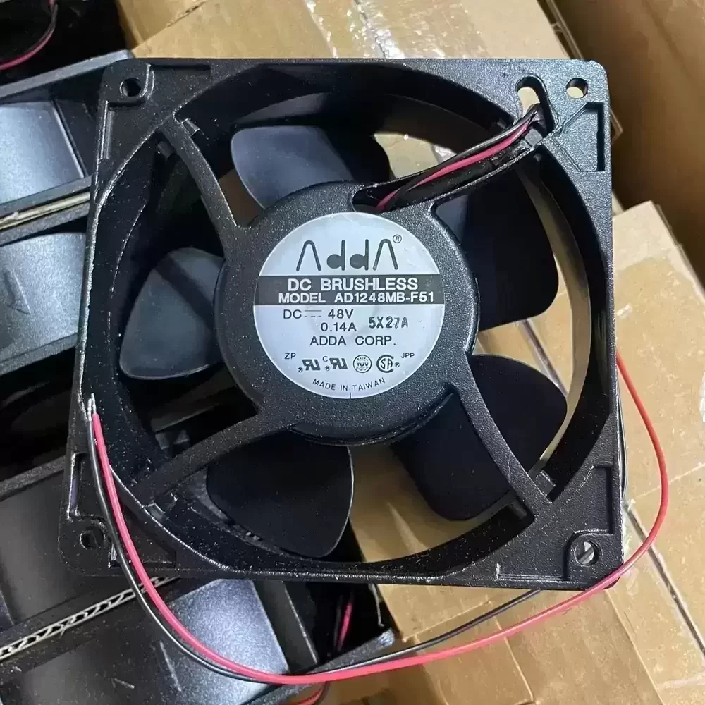 AD1248MB-F51 ADDA 48VDC 120x120x38mm Aluminum Frame Axial Fan