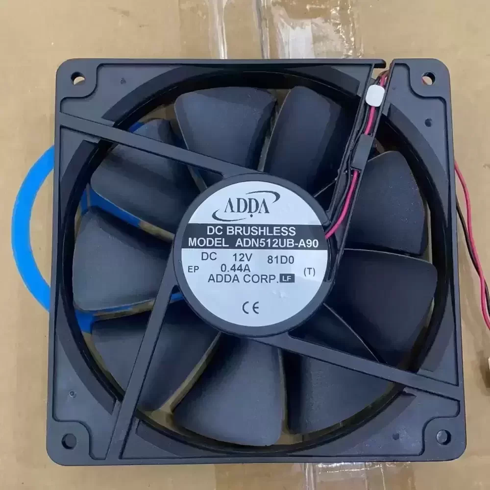 ADN512UB-A90 ADDA 12VDC 135x135x25mm Dual Ball Axial Fan