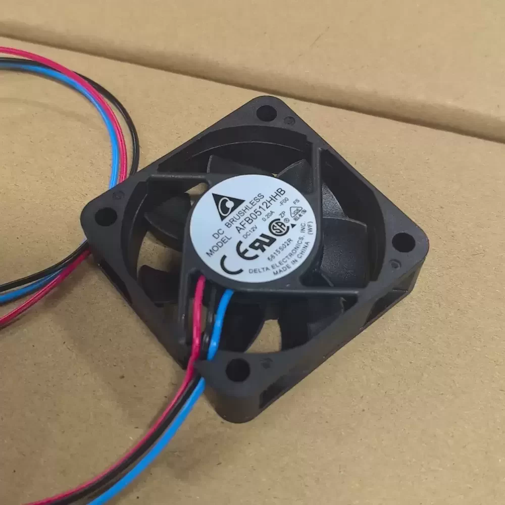 AFB0512HHB-F00 Delta 12VDC 50x50x15mm Tachometer Axial Fan AFB0512HHB-F00 Delta 12VDC 50x50x15mm Tachometer Axial Fan