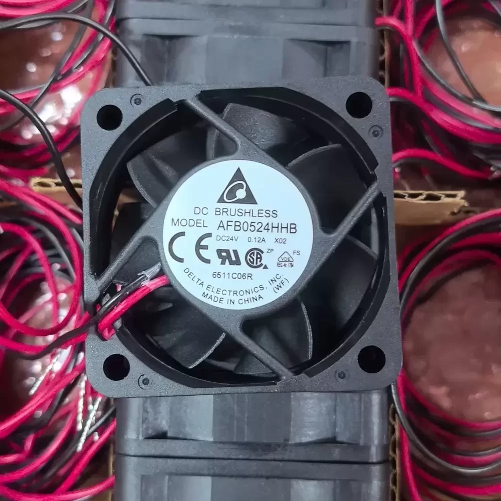 AFB0524HHB-X02 Delta 24VDC 50x50x15mm DC Axial Fan
