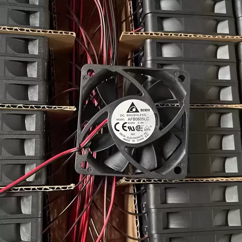 AFB0605LC Delta 5VDC 60x60x15mm Low Noise Axial Fan