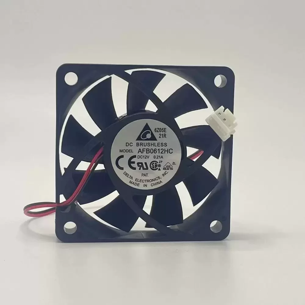 AFB0612HC Delta 12VDC 60x60x13mm 0.21A DC Axial Fan