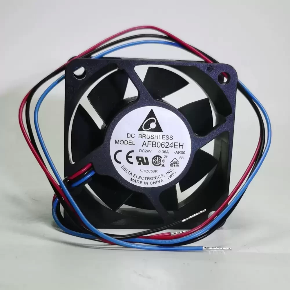 AFB0624EH-AR00 Delta 24VDC 60x60x25mm Alarm Axial Fan