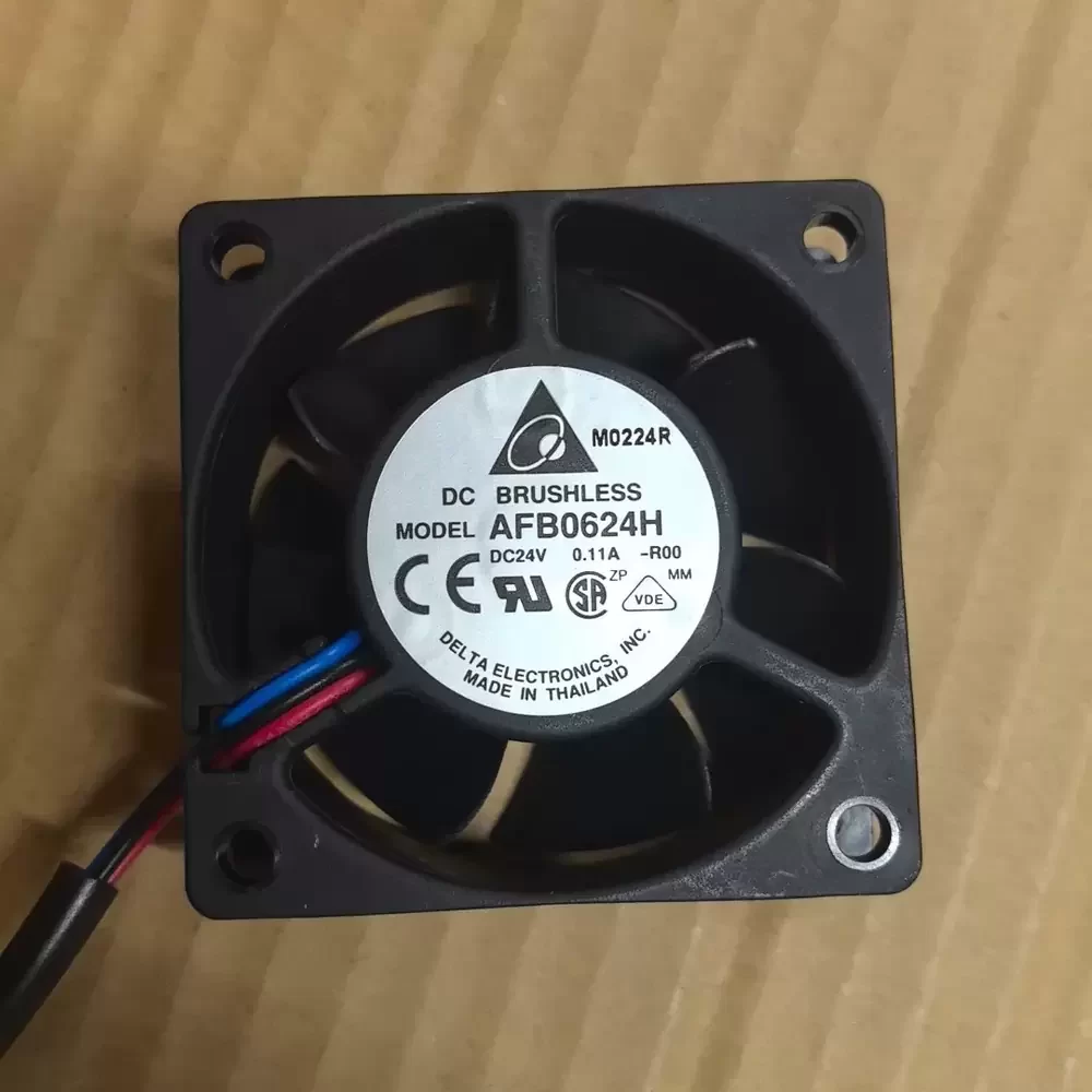 AFB0624H-R00 Delta 24VDC 60x60x25mm R00 Sensor Axial Fan