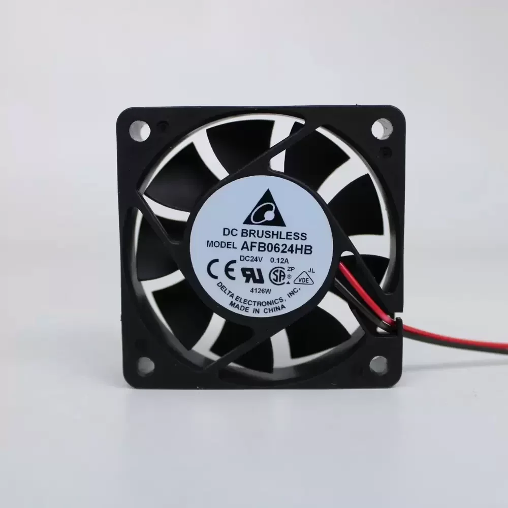 AFB0624HB Delta 24VDC 60x60x15mm 0.12A Axial Fan