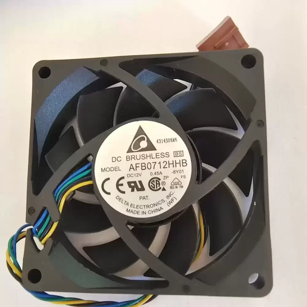 AFB0712HHB-8Y01 Delta 12VDC 70x70x15mm PWM Axial Fan