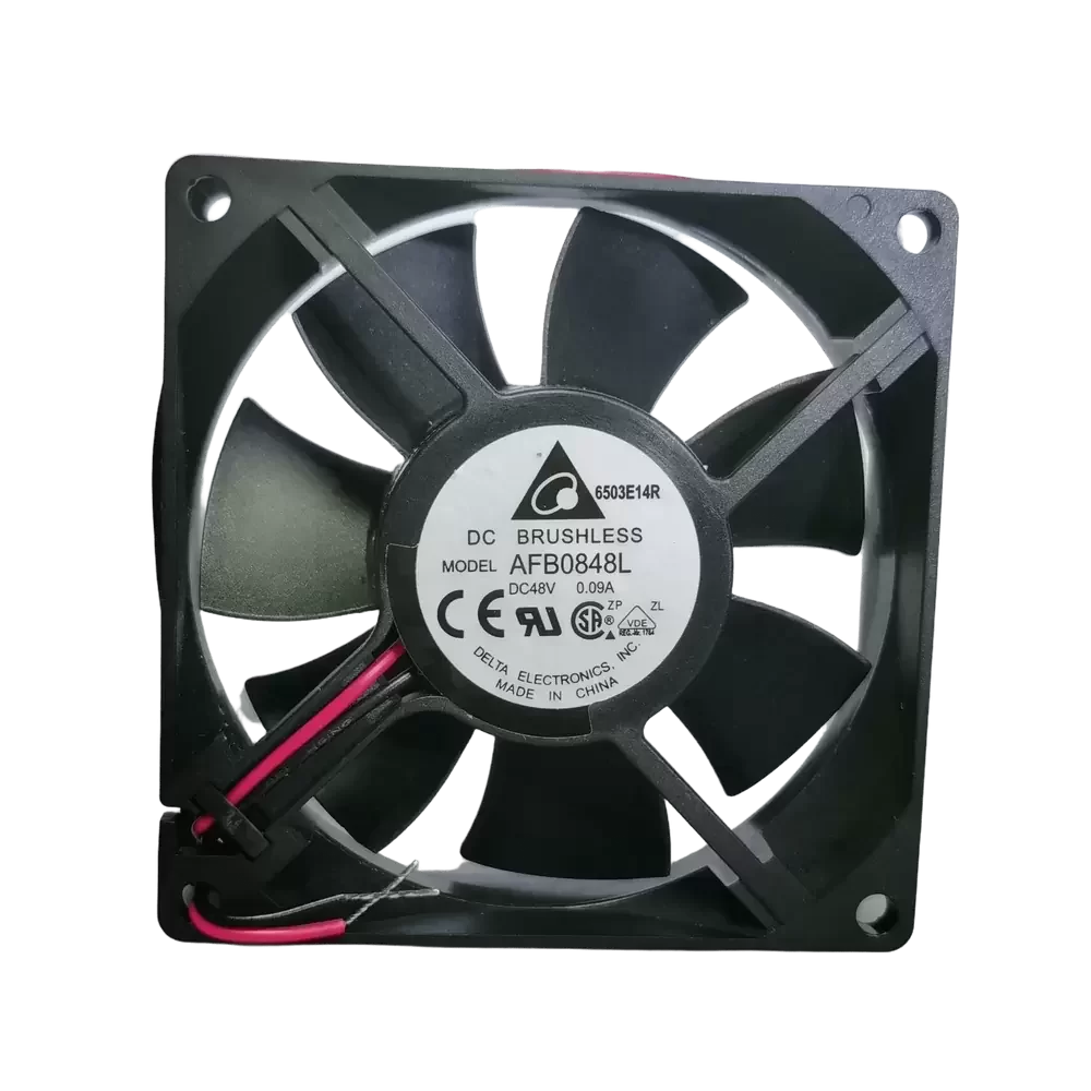 AFB0848L Delta 48VDC 80x80x25mm 0.09A Axial Cooling Fan