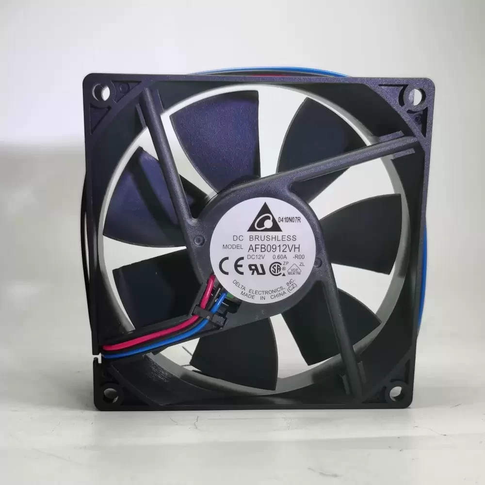 AFB0912VH-R00 Delta 12V DC 0.60A 92x92x25mm Axial Fan