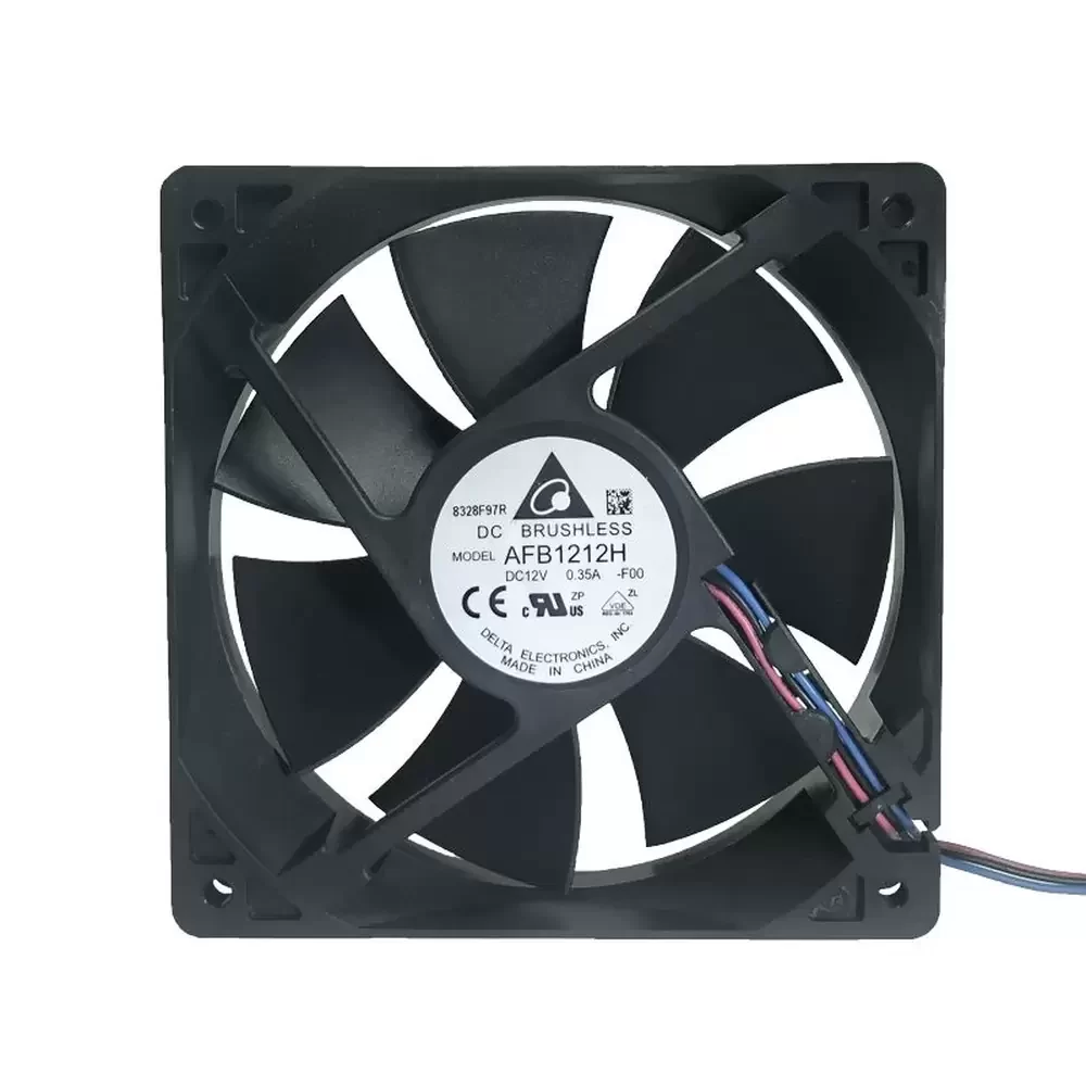 AFB1212H-F00 Delta 12V 82.67CFM High Speed Axial Fan