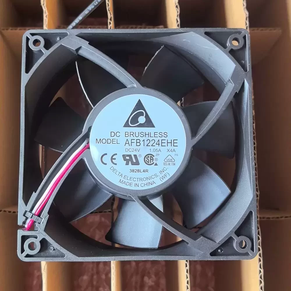 AFB1224EHE-X4A Delta 24VDC 120x120x38mm Axial Fan