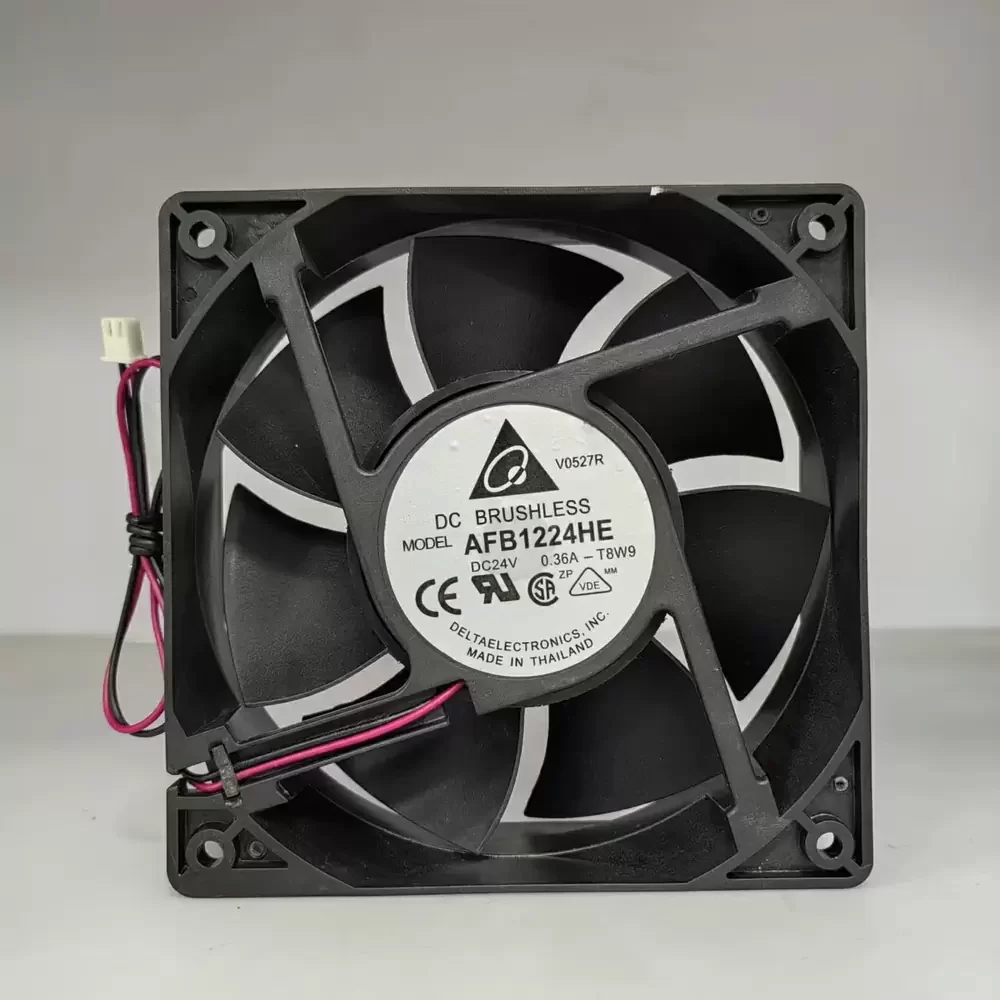AFB1224HE-T8W9 Delta 24VDC 120x120x38mm Server Axial Fan