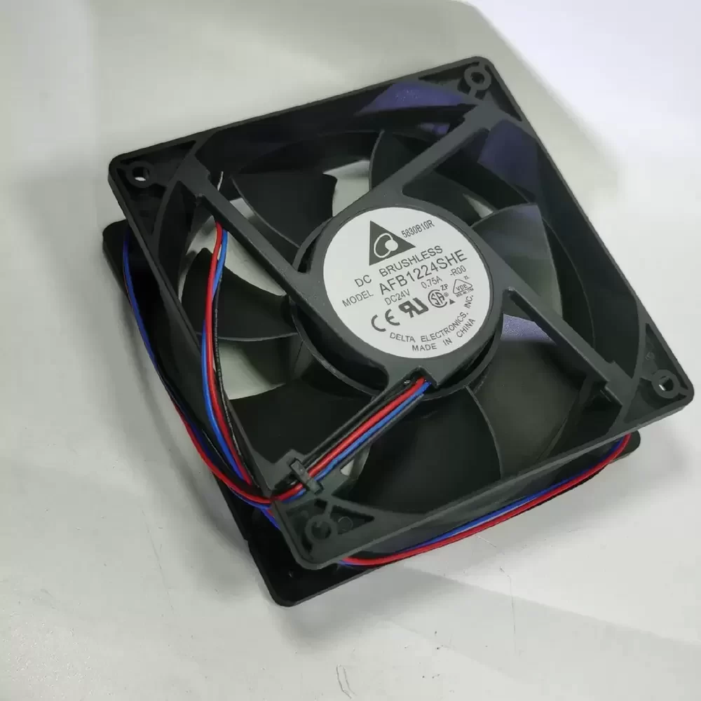 AFB1224SHE-R00 Delta 24VDC 120x120x38mm Sensor Axial Fan AFB1224SHE-R00 Delta 24VDC 120x120x38mm Sensor Axial Fan