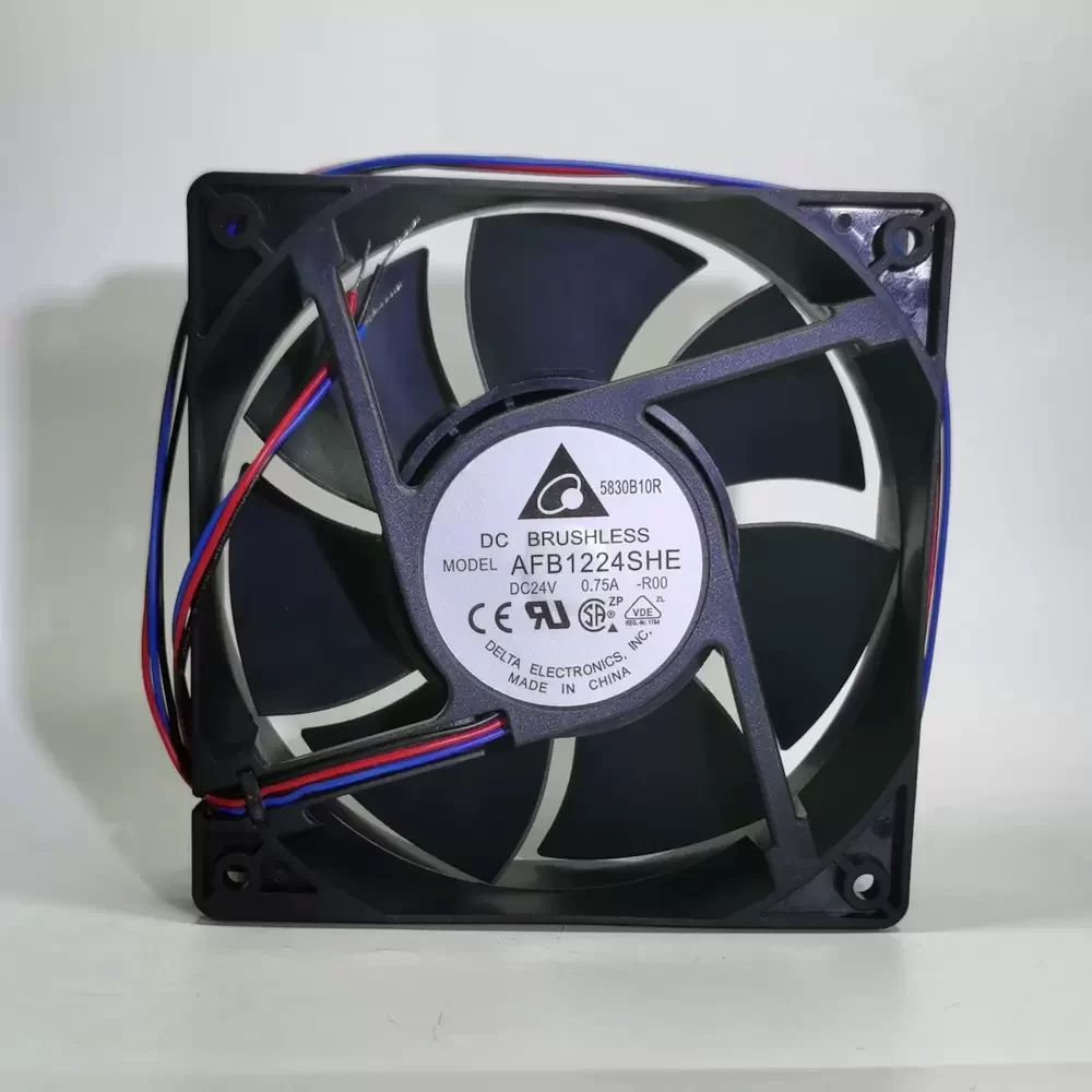 AFB1224SHE-R00 Delta 24VDC 120x120x38mm Sensor Axial Fan