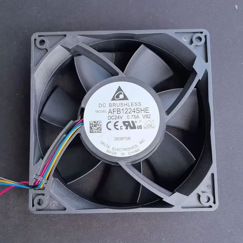 AFB1224SHE-V92 Delta 24VDC 120x120x38mm PWM Axial Fan