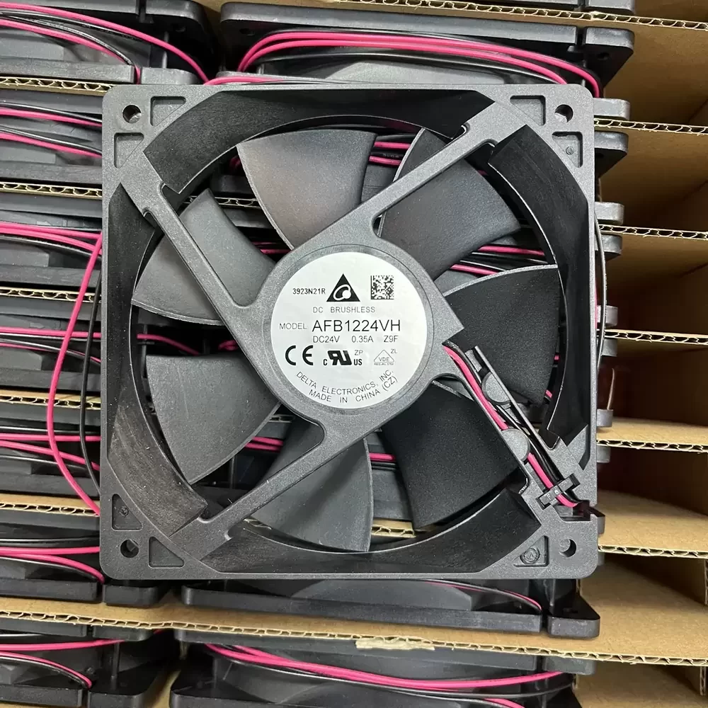 AFB1224VH-Z9F Delta 24VDC 120x120x25mm 2-Wire Axial Fan