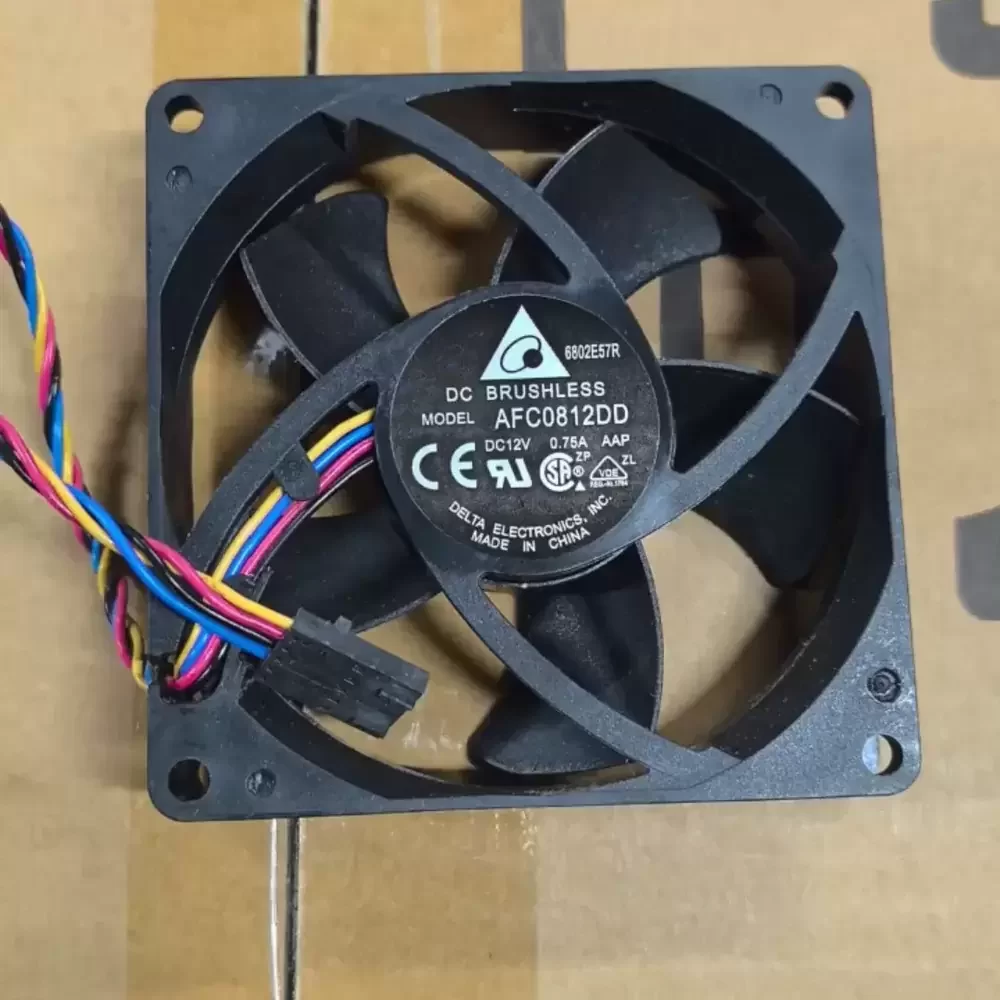 AFC0812DD-AAP Delta 12VDC 80x80x20mm PWM Axial Fan
