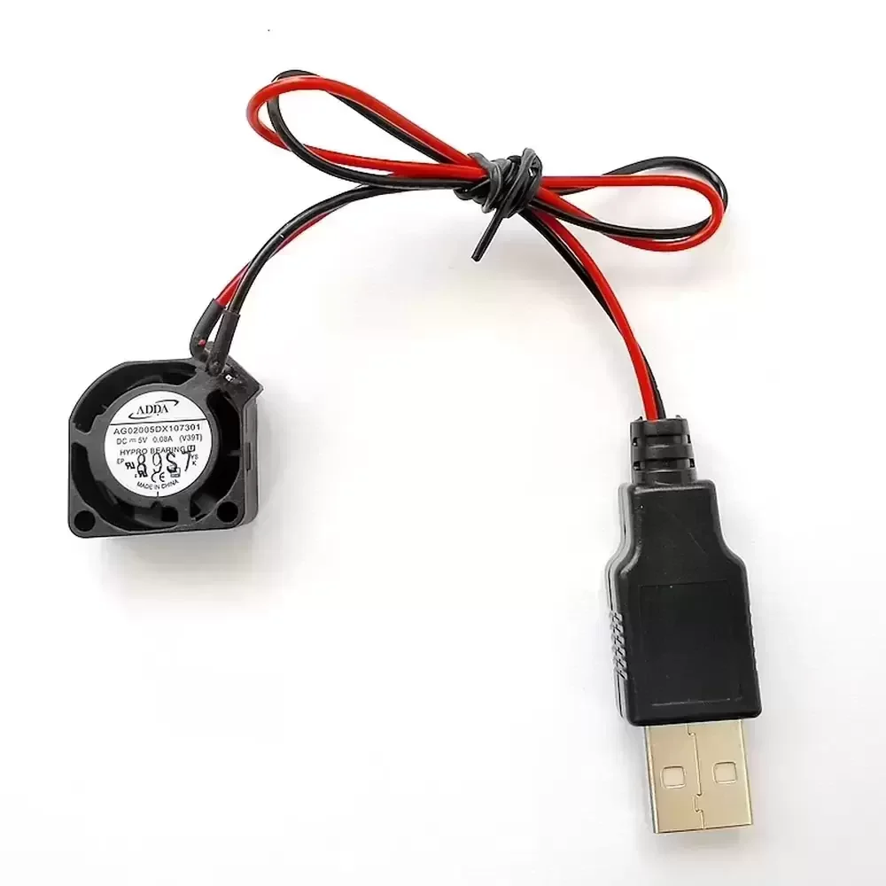 AG02005DX107301 ADDA 5VDC 20x20x10mm 0.08A Axial Fan AG02005DX107301 ADDA 5VDC 20x20x10mm 0.08A Axial Fan